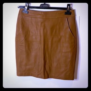 Leather Skirt